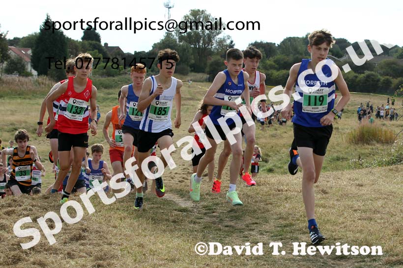 Boys under-15s 2021 North Eastern League, Wrekenton, Low Fell, Gateshead. Photo: David T. Hewitson/Sports for All Pics